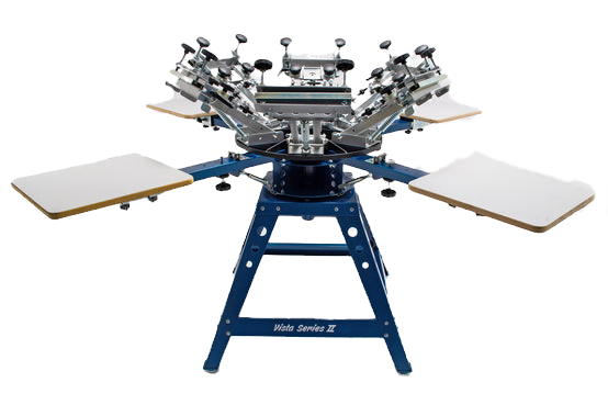 Ranar Vista Series V-6400 6 Color 4 Station Screen Printing Press