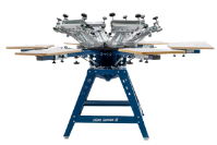 Ranar Vista Series V-6400 6 Color 6 Station Screen Printing Press