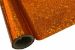 Orange Glitter Specialty Textile Foil for Screen Printing
