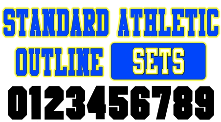 Standard Athletic Outline Sets 