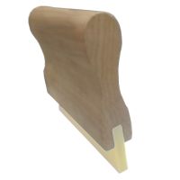 Squeegee Handle w/ 90 Durometer Squeegee Blade