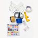 Screen Printing Supply Package #3 screen tapes, Goop Scoops, scrub brush, Thermolabels and color card.