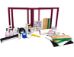 Screen Printing Supply Package #2 with frames, squeegees, plastisol inks, emulsion, pellons and printing supplies
