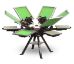 Vastex V1000 6 Color 6 Station Manual Screen Printing Press