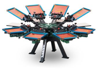 Vastex V2000 8 Color/8 Station Press