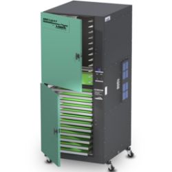 Vastex Dri-Vault 24 Screen Drying Cabinet with digital temperature controller