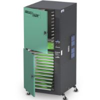 Vastex Dri-Vault 24 Screen Drying Cabinet with digital temperature controller