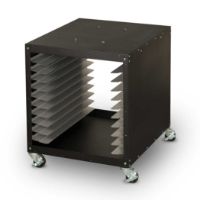 Vastex UC-1000 Utility Cart for screen printing screens and frames - Empty