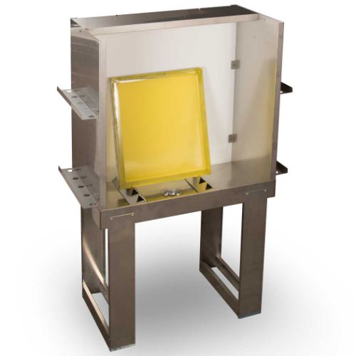 Vastex 36 inch washout booth stainless steel for screen printing