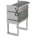 Large screen printing washout booth with frosted acrylic back panel