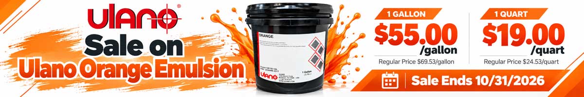 Ulano Orange Emulsion Sale