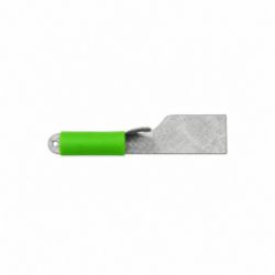 Mini Aluminum Bucket Scoop with Green Handle and Hanging Hook for Screen Printing Ink