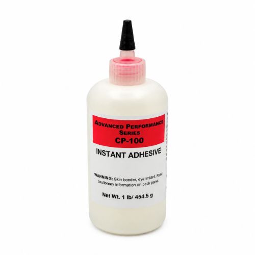 CP-100 Advanced Performance Series Instant Adhesive – 1 lb Bottle with Precision Applicator Tip