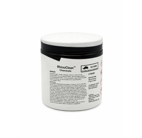 RhinoClean ER 8500 Emulsion Remover Concentrate – 1 Pound Container for Screen Printing