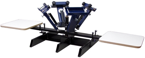 HBE 4 Color 2 Station Manual Press