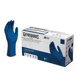 GloveWorks HD Blue Gloves 13mL