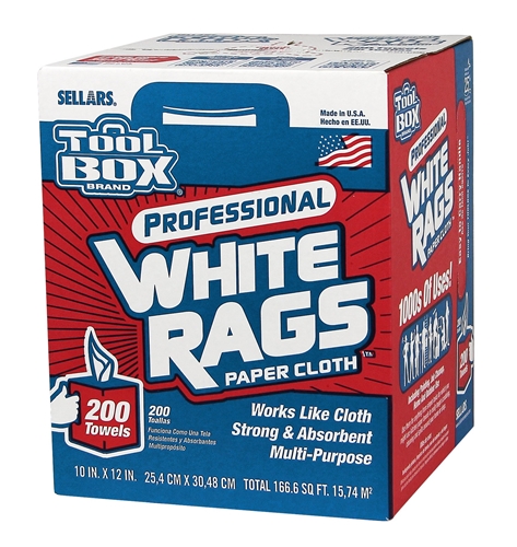 Toolbox White Rags