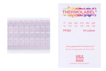 Low-Cure Thermolabel 250-290°F